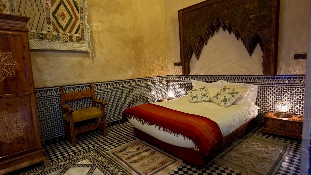 Riad Fes Palacete Chambre photo